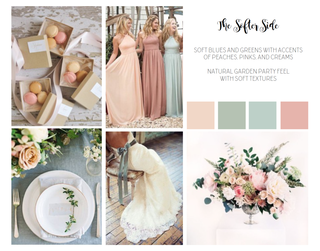 Soft Natural Mood Board by Touch of Whimsy Design and Coordination | Letsgetwhimsical.com