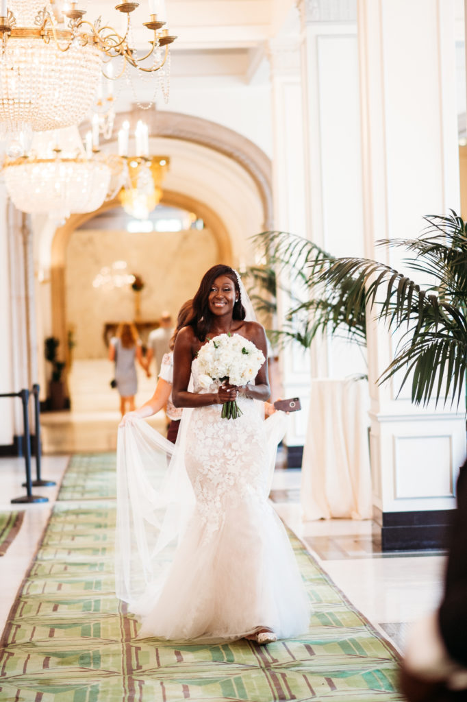 Luxury wedding at The St. Anthony Hotel on the San Antonio Riverwalk. Planned and designed by Touch of Whimsy with wedding photography by Dawn Elizabeth Studios. 