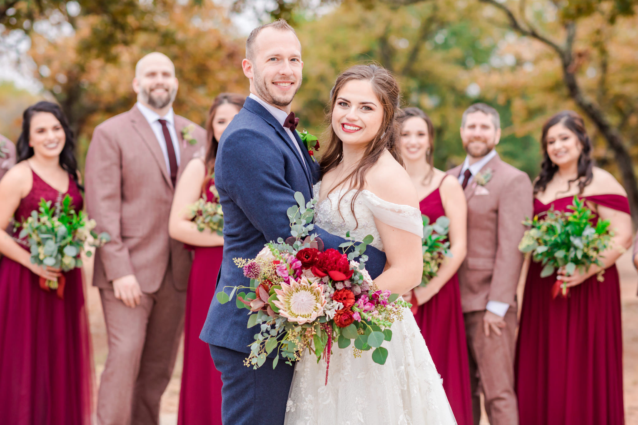 Touch of Whimsy design and coordination, Dawn Elizabeth Photography, Bright and Burgundy Wedding at Swallows Eve